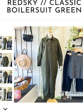Redsky Classic Boilersuit Jumpsuit in Olive
